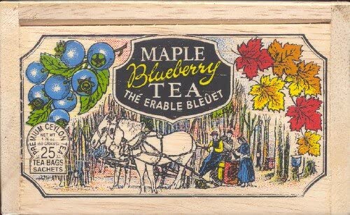 Maple Blueberry Tea Box 25s