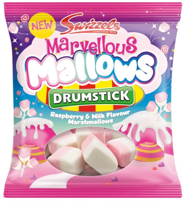 Swizzels Drumstick Marvelous Mallows 125g