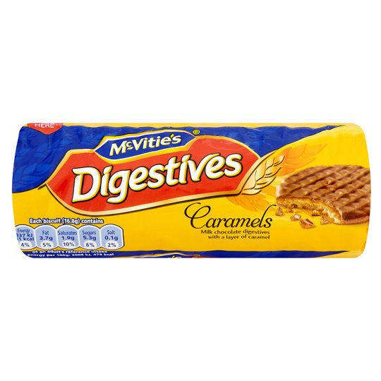 McVities Caramel Digestives 250g