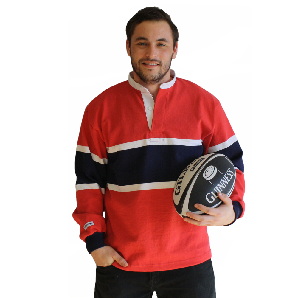 Montreal Heritage Stripe Rugby Shirt