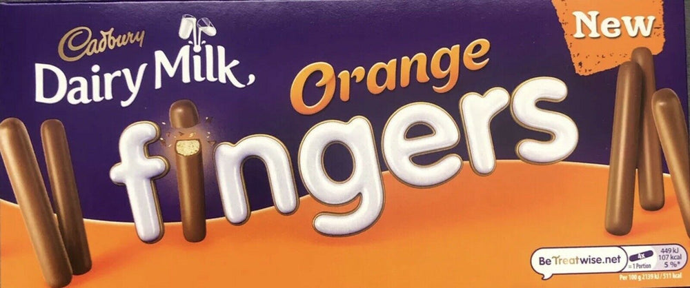 Cadbury Orange Fingers 114g