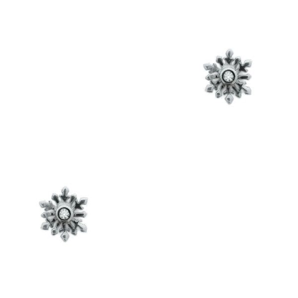 Outlander Inspired Snowflake Stud Earrings