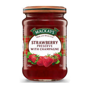 MacKay's Strawberry Jam with Champagne