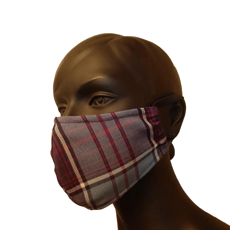 Royal Canadian Airforce Tartan Cloth Face Mask