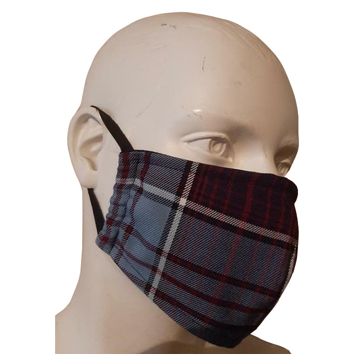 Royal Canadian Airforce Tartan Cloth Face Mask
