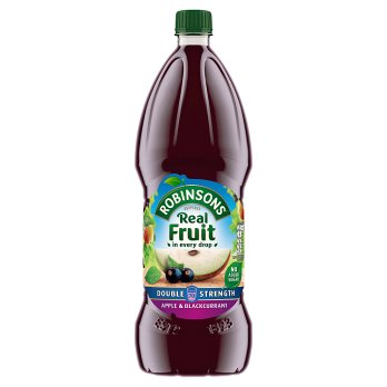 Robinsons Apple Blackcurrant No Added Sugar Double Concentrate 1.75L