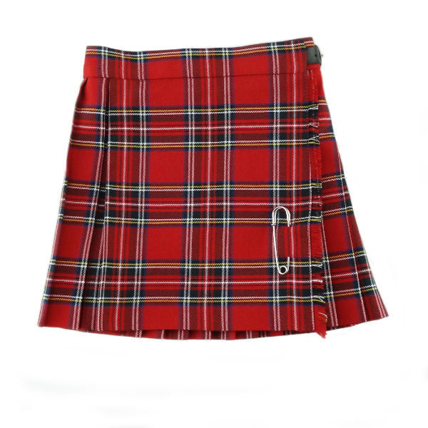 Girl's Royal Stewart Tartan Kilt — The Scottish and Irish Store