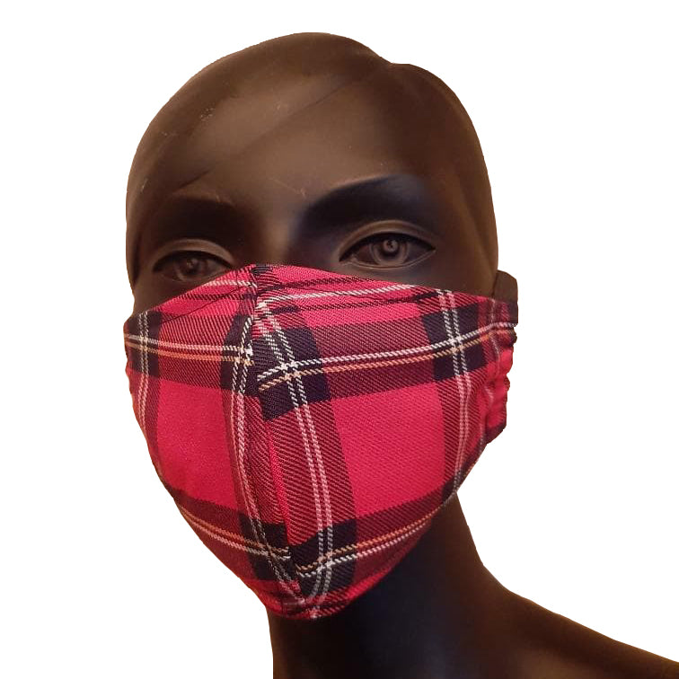 Royal Stewart Tartan Cloth Face Mask