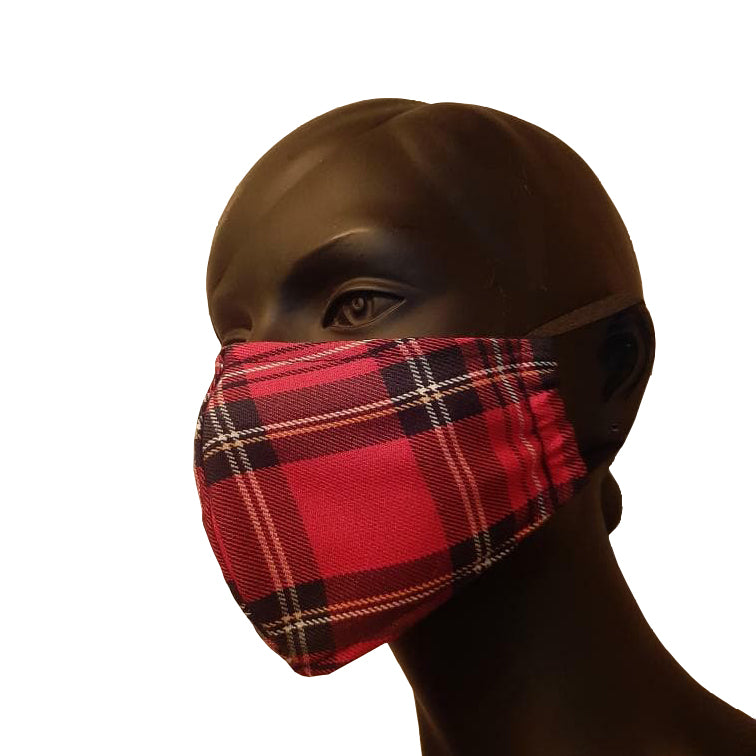 Royal Stewart Tartan Cloth Face Mask