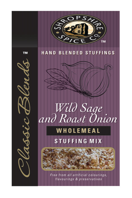 Shropshire Wild Sage and Roast Onion Wholemeal Stuffing Mix