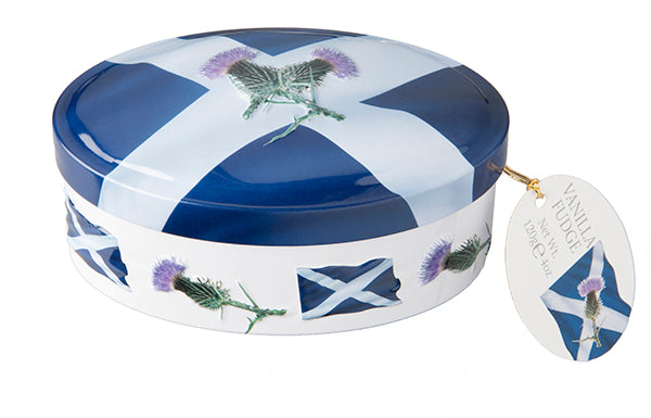 Gardiner's Saltire Tin Vanilla Fudge