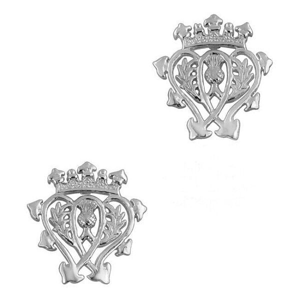 Scottish Luckenbooth Stud Earrings