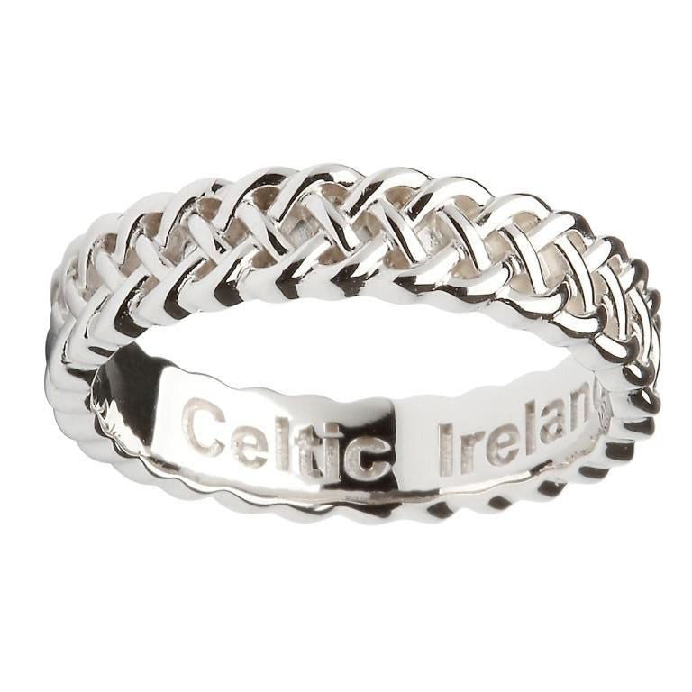Thin Intricate Celtic Design Ring
