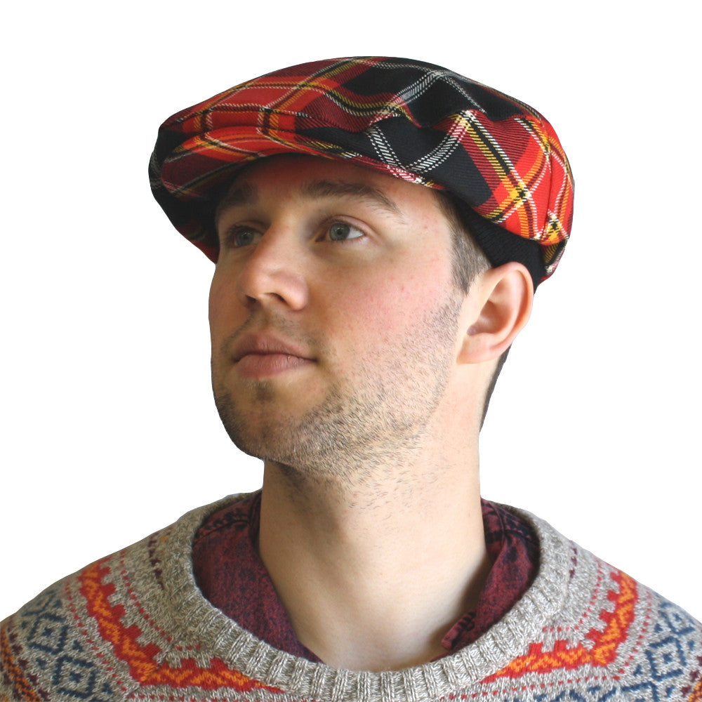 Ottawa Senators (Sens) Tartan Flat Cap