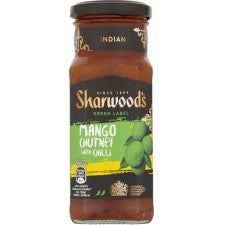 Sharwood's Green Label Mango Chutney with Chilli