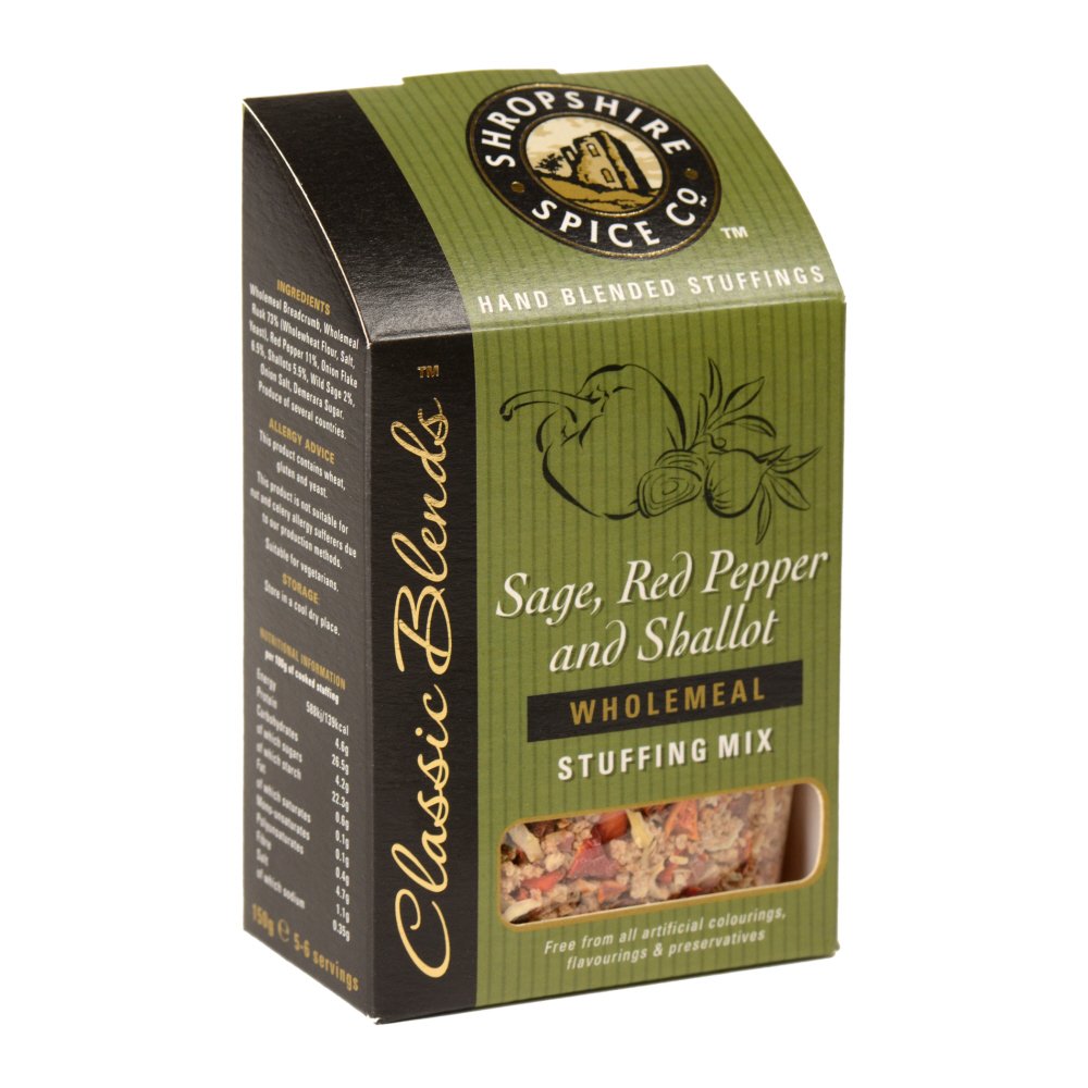Shropshire Sage, Red Pepper and Shallot Wholemeal Stuffing Mix