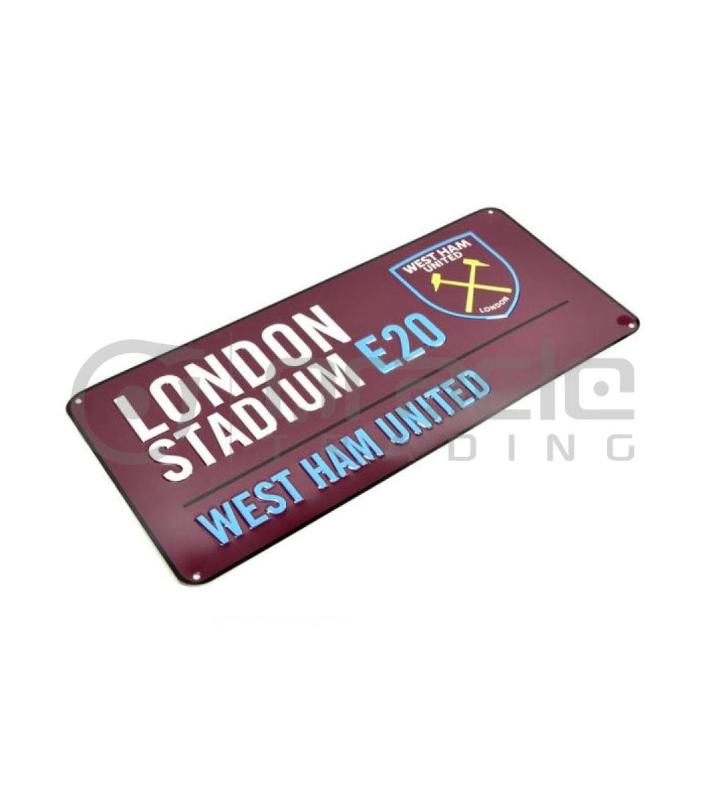 Premier League Football Club Street Signs