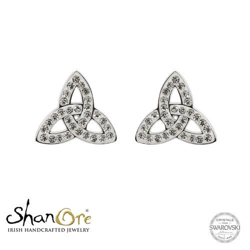 Trinity Knot Stud Earrings