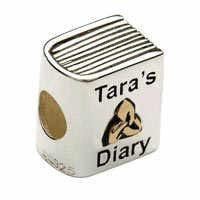 "Tara's Diary" Book Bead