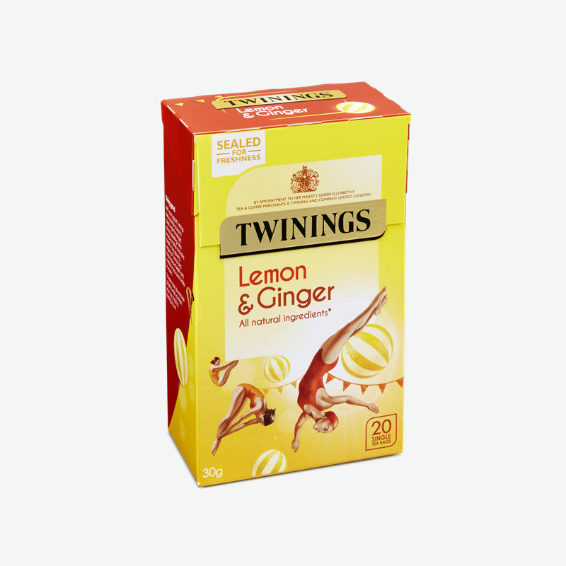 Twinings Revitalising Lemon & Ginger Tea Bags