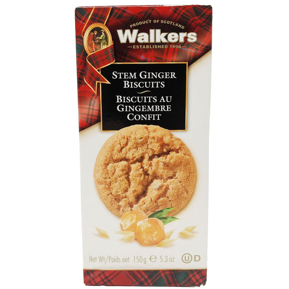 Walkers Stem Ginger Biscuits 150G