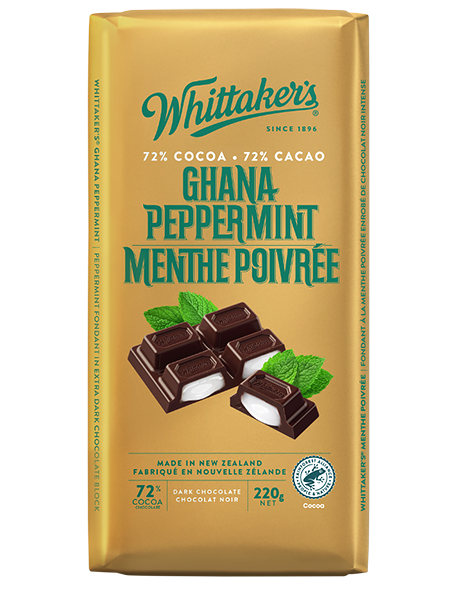 Whittaker's Ghana Peppermint 220g