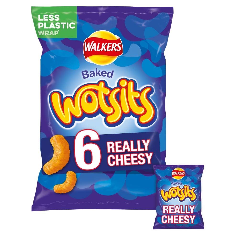 Walker's Baked Wotsits 6 Pack