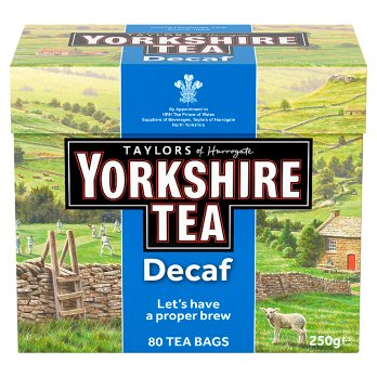 Taylors Yorkshire Decaf 80 Tea Bags